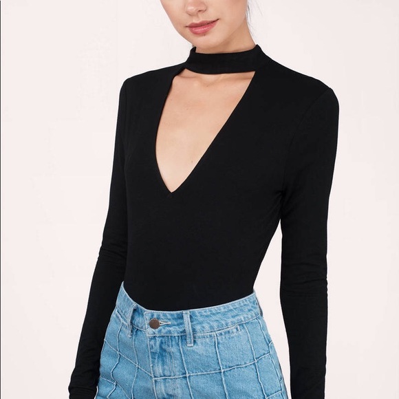 choker bodysuit
